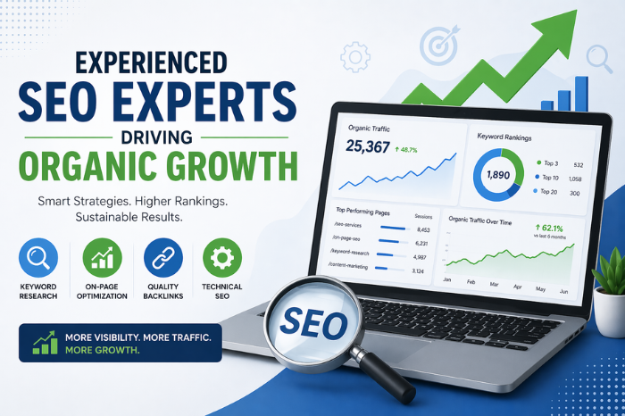 Experienced SEO Experts Driving Organic Growth for Businesses