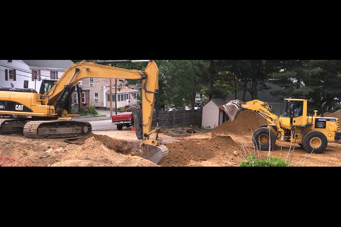 residential storm drain installation Long Island