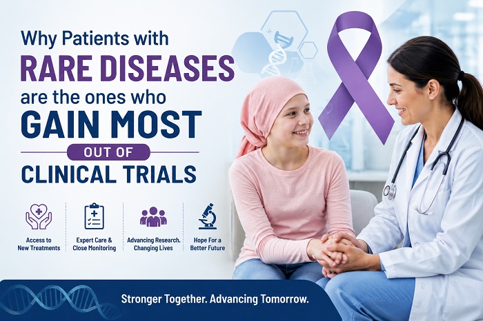 Why Patients with Rare Diseases are the ones who gain most out of Clinical Trials