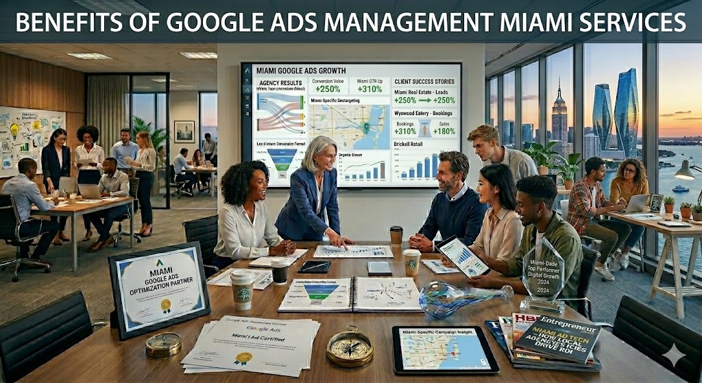 Benefits of Google Ads Management Miami Services